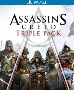 Comprar Assassins Creed Triple Pack: Black Flag, Unity, Syndicate para PS4 - PSNCLICK Digitales Latinoamérica